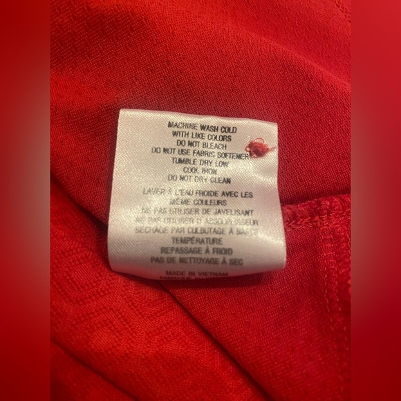 Adidas Woman’s Clima Cool Golf Shirt Red Size Medium - Picture 8 of 9